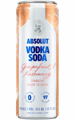 Absolut Grapefruit & Rosemary Sparkling Cocktail 4-Pack