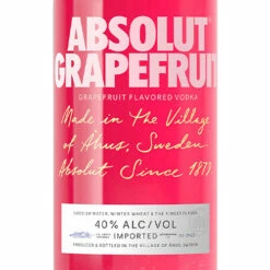 Absolut Grapefruit Flavored Vodka -Hot Sale Caskers Store absolut grapefruit flavored vodka 3