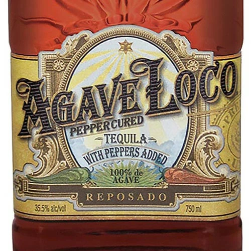Agave Loco Pepper Cured Tequila Reposado 2 Agave Loco Pepper Cured Tequila Reposado - Image 2