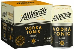 All Hands Vodka Tonic Classic 4 Pack