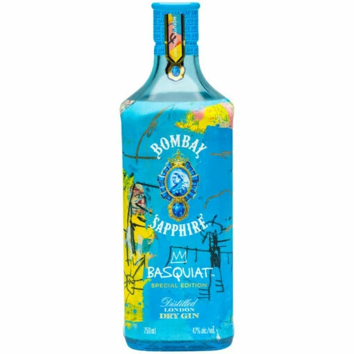 Bombay Sapphire Basquiat Special Edition Gin -Hot Sale Caskers Store bombay sapphire basquiat special edition gin 1 1