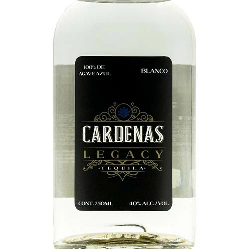 Cardenas Legacy Blanco Tequila 2 Cardenas Legacy Blanco Tequila - Image 2