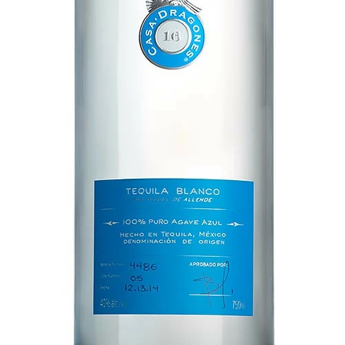 Casa Dragones Tequila Blanco 2 Casa Dragones Tequila Blanco - Image 2