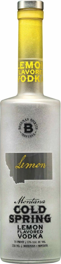 Montana Cold Spring Lemon Vodka