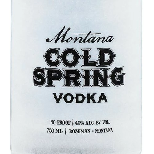 Montana Cold Spring Vodka 3 Montana Cold Spring Vodka - Image 3