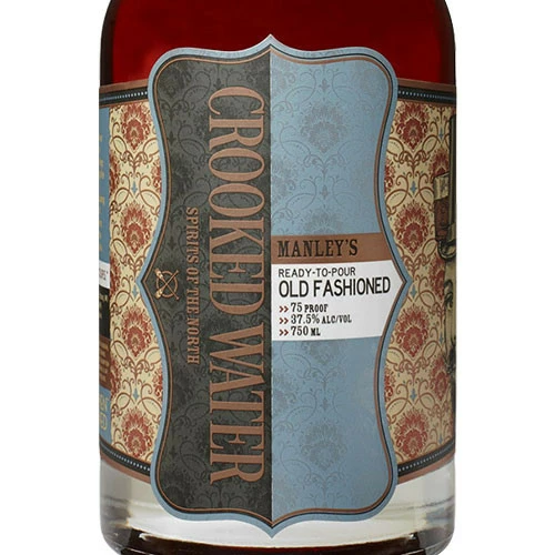 Crooked Water Manley's Bourbon Old Fashioned Cocktail 2 Crooked Water Manley's Bourbon Old Fashioned Cocktail - Image 2