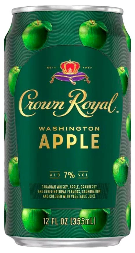 Crown Royal Washington Apple Whisky Cocktail 4-Pack 2 Crown Royal Washington Apple Whisky Cocktail 4-Pack - Image 2