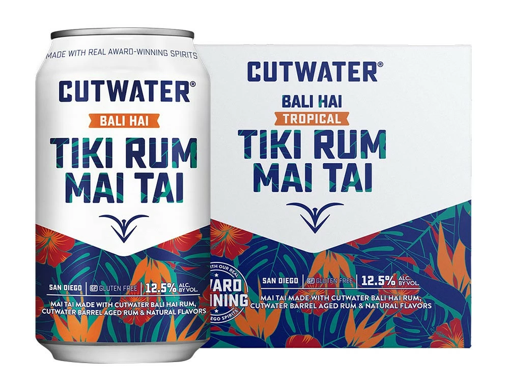 Cutwater Bali Hai Tiki Rum Mai Tai 4-Pack 1 Cutwater Bali Hai Tiki Rum Mai Tai 4-Pack