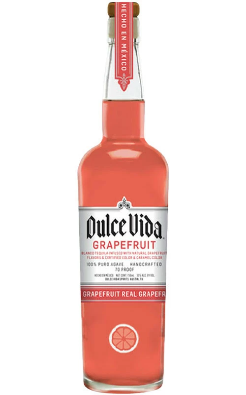 Dulce Vida Grapefruit Organic Tequila 1 Dulce Vida Grapefruit Organic Tequila