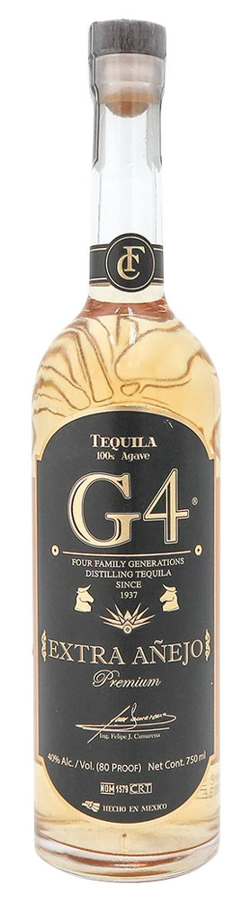G4 Tequila Extra Añejo 1 G4 Tequila Extra Añejo