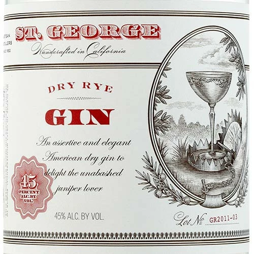 St. George Gin Dry Rye 2 St. George Gin Dry Rye - Image 2
