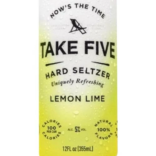 TAKE FIVE Lemon Lime Hard Seltzer 6-Pack 2 TAKE FIVE Lemon Lime Hard Seltzer 6-Pack - Image 2