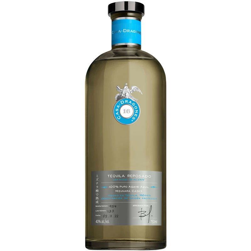 Casa Dragones Mizunara Casks Reposado Tequila 1 Casa Dragones Mizunara Casks Reposado Tequila
