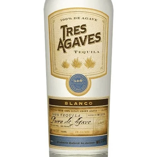 Tres Agaves Blanco Tequila 2 Tres Agaves Blanco Tequila - Image 2