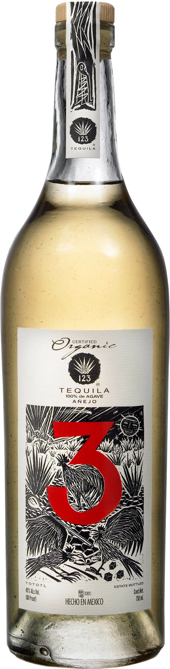 Tres Organic Añejo Tequila 1 Tres Organic Añejo Tequila