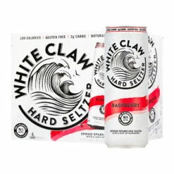 White Claw Ruby Raspberry Hard Seltzer 6-Pack